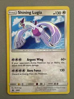 Pokemon TCG Shining Lugia Promo Card SM82 - NM 💎 - Image 1