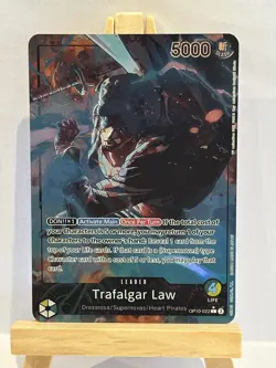 One Piece Card Game Trafalgar Law Leader OP10-022 High Quality Custom Card UK - Image 1
