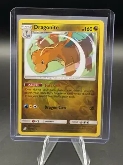 Pokemon TCG Sun & Moon: Team Up Reverse Holo Rare Dragonite 119/181 - Image 3