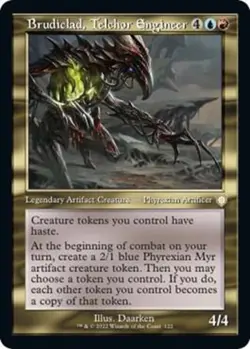 Brudiclad, Telchor Engineer (Retro Frame) NM #122 Commander: The Brothers' MTG - Image 1