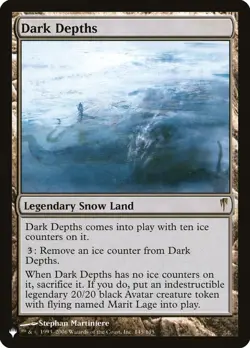 x1 Dark Depths - The List R MTG The List M/NM, English - Image 1