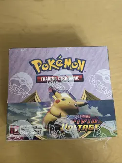 Pokemon TCG: Sword & Shield - Vivid Voltage Booster Box - Factory Sealed / NEW 820650817496 - Image 1