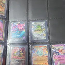 Pokemon TCG Binder Lot Holo Foil Cards Charizard Pikachu Greninja most are mint. - Image 4