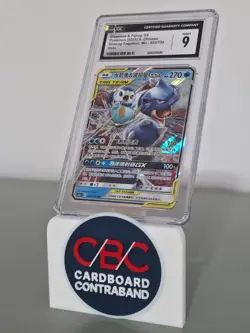Pokemon CGC 9 Blastoise & Piplup GX RR 2023 003/150 CSM2aC S.Chinese - Image 1