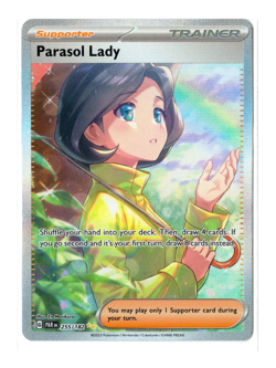 Parasol Lady Paradox Rift 255/182 Holo Special Illustration Rare Pokemon TCG/AUS - Image 1