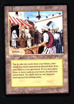 Bazaar of Baghdad - LP - Arabian Nights - Magic the Gathering MTG - Image 1