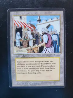 Bazaar of Baghdad Magic: the Gathering MTG x1 Arabian Nights Lightly Played LP - Image 1