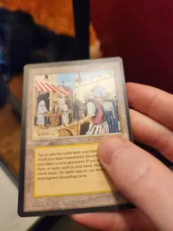 Bazaar of Baghdad Magic: the Gathering MTG x1 Arabian Nights Lightly Played LP - Image 4