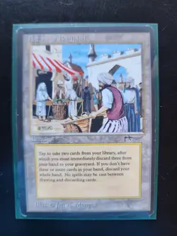 Bazaar of Baghdad Magic: the Gathering MTG x1 Arabian Nights Lightly Played LP - Image 3