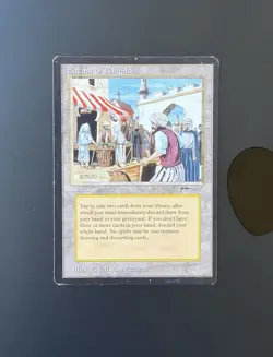 Magic The Gathering MTG Bazaar Of Baghdad Arabian Nights LP Excellent Ungraded - Image 1