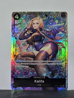 One Piece Kalifa Alternate Art OP03 Pillars of Strength OP03-081 Card Game - Image 1