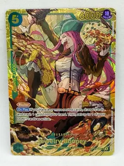 One Piece Card Game Jewelry Bonney OP12-118 Secret Rare English Edition - Image 1