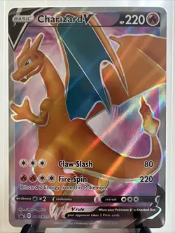 Charizard V SWSH050 SWSH: Sword & Shield Promo Cards Holo Mint - Image 1