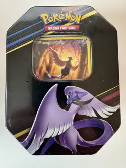 TCG Pokemon Game Galarian Articuno Crown Zenith Tin Pokemon SEALED - Image 1