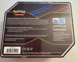Pokemon TCG - Crown Zenith - Galarian Articuno - Tin - Sealed - See Description - Image 2