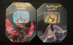 Pokemon TCG Crown Zenith Tin Set Of 2- ARTICUNO & MOLTRES Tin Lot. NEW SEALED! - Image 1