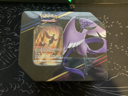 POKEMON CARDS TCG CROWN ZENITH GALARIAN ARTICUNO SEALED TIN - Image 1