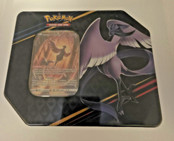 Pokemon TCG: Crown Zenith Galarian Articuno Tin Factory Sealed UK Edition - Image 1