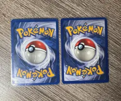Nidoking & Nidoqueen - 11/102 & 7/64 - Pokemon Base Set & Jungle, Holo Rare MP - Image 2