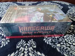 Magic The Gathering Kamigawa Neon Dynasty - Draft Booster Box new free shipping 195166102443 - Image 1