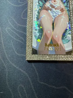 Goddess Hancock Bathing Diamond Numbered Metal Card Waifu Doujin One Piece - Image 5