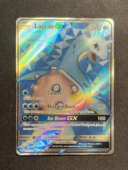 Lapras GX (Full Art) 139/149 SM Base Set Pokemon TCG NM - Image 1