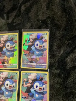 Pokemon TCG Piplup Sun & Moon Cosmic Eclipse 239/236 Holo Secret Rare lot mint - Image 3