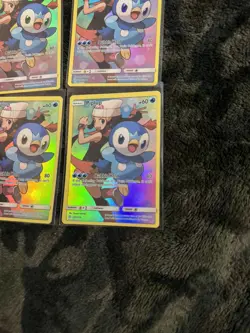 Pokemon TCG Piplup Sun & Moon Cosmic Eclipse 239/236 Holo Secret Rare lot mint - Image 5