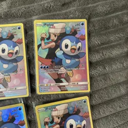 Pokemon TCG Piplup Sun & Moon Cosmic Eclipse 239/236 Holo Secret Rare lot mint - Image 3