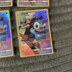 Pokemon TCG Piplup Sun & Moon Cosmic Eclipse 239/236 Holo Secret Rare lot mint - Image 5