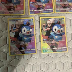 Pokemon TCG Piplup Sun & Moon Cosmic Eclipse 239/236 Holo Secret Rare lot mint - Image 5