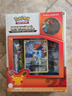 Pokemon TCG Keldeo Mythical Pokemon Collection Box SEALED - Image 1