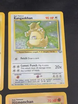 Vintage Rare Holo Pokemon Card Lot WOTC 1999 Base Set, Jungle, Fossil - MP/HP - Image 4