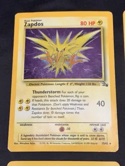 Vintage Rare Holo Pokemon Card Lot WOTC 1999 Base Set, Jungle, Fossil - MP/HP - Image 2