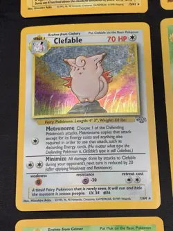 Vintage Rare Holo Pokemon Card Lot WOTC 1999 Base Set, Jungle, Fossil - MP/HP - Image 5