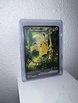 Pokemon Pikachu EX Holo Basic Thunderbolt 120 Card 276/217 ASC HP 200 - Image 1