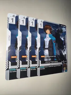 Gundam TCG Kira Yamato ST04-010 X4 Playset English Card Game CCG NM/Mint - Image 2