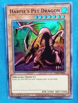 YuGiOh Cards - Harpie's Pet Dragon - LDS2-EN066 - Near Mint! - Image 1