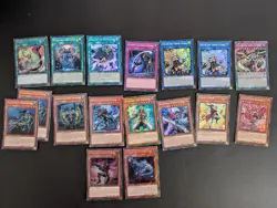yugioh cards bundle RA04 platinum, collectors and a prismatic - Image 1