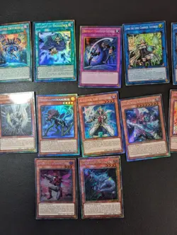 yugioh cards bundle RA04 platinum, collectors and a prismatic - Image 3