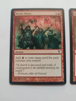 Battle Hymn x 2 Avacyn Restored Regular Instant - Image 2