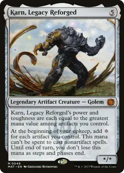 Karn, Legacy Reforged [March of the Machine: The Aftermath] Foil Near Mint - Image 1