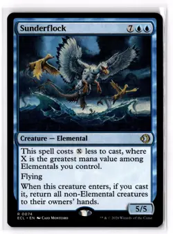 Sunderflock 74 Lorwyn Eclipsed Normal NM - Image 1