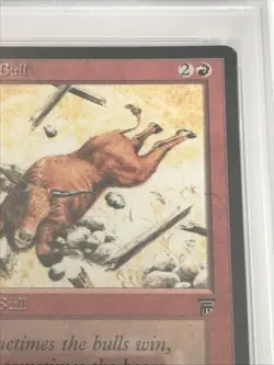 1994 MTG Legends - RAGING BULL - Graded PSA 9 MINT - Image 4
