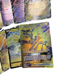 Pokemon TCG Jumbo Card Lot of 9 Oversized Cards Pikachu Zekrom Sleeve Lillie - Image 2