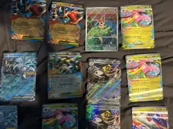 Pokemon TCG Jumbo Card Lot of 15 English Oversize Cards Victini Mega - Image 3