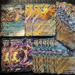 Pokemon TCG Jumbo Card Lot of 19- En Oversize Cards- Zapdos EX promo 49 - - Image 1