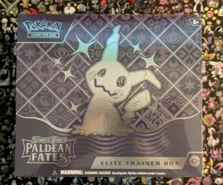 Pokemon TCG Scarlet & Violet Paldean Fates Elite Trainer Box ETB Factory Sealed - Image 1
