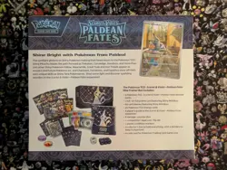 Pokemon TCG Scarlet & Violet Paldean Fates Elite Trainer Box ETB Factory Sealed - Image 2