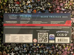 Pokemon TCG Scarlet & Violet Paldean Fates Elite Trainer Box ETB Factory Sealed - Image 4
